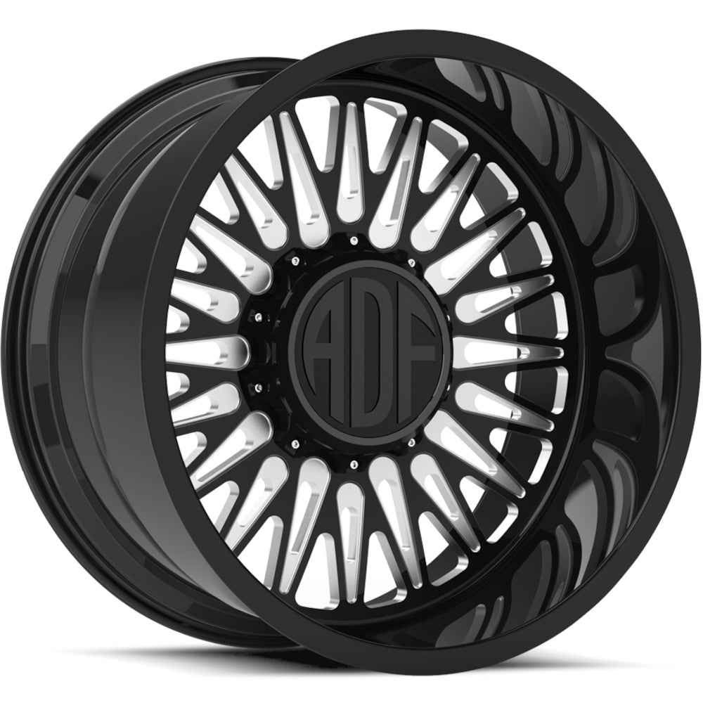 ADF Bobtail SS Black Milled Wheel