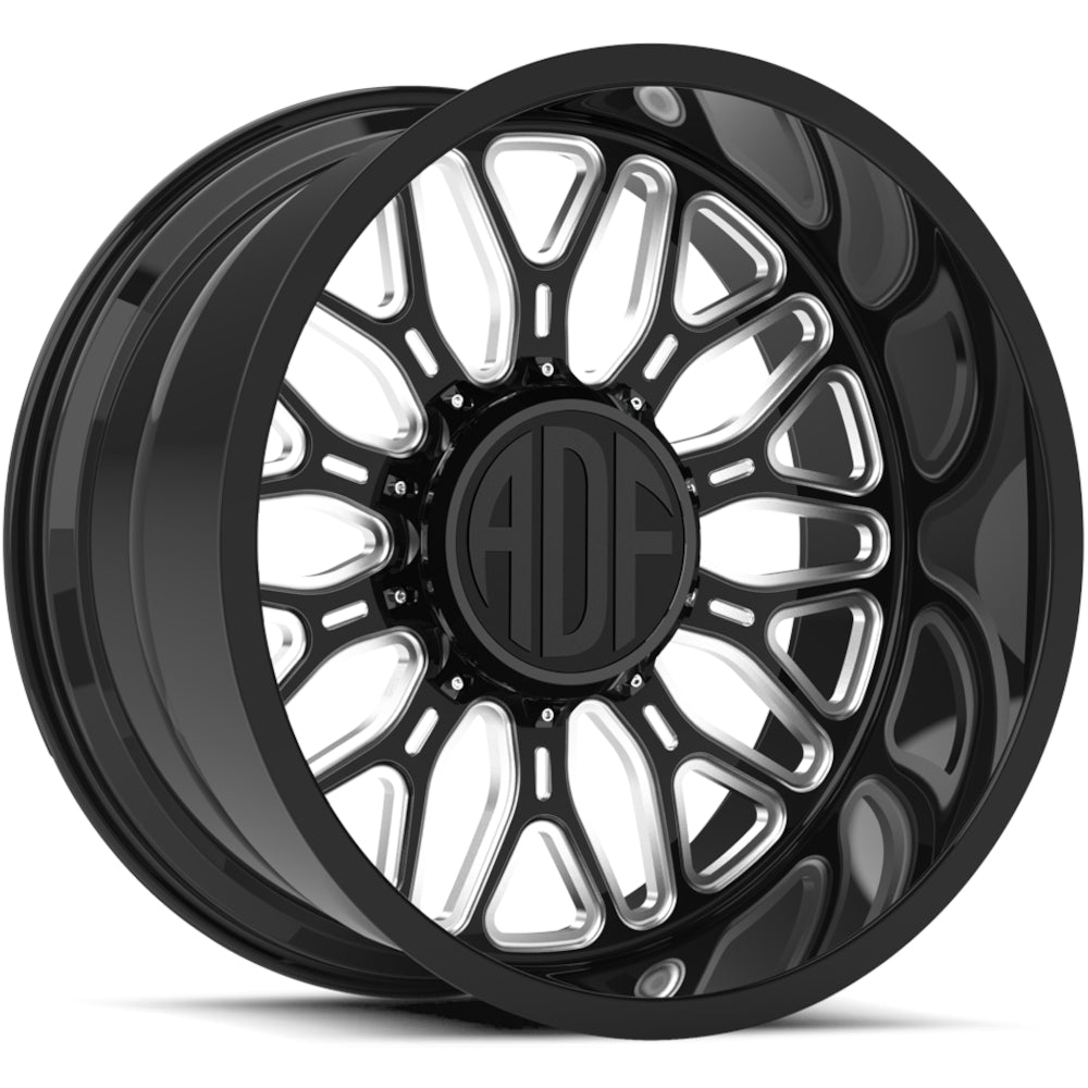 ADF Sportsman SS Black Milled Wheel