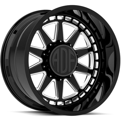 ADF Taladega SS Black Milled Wheel