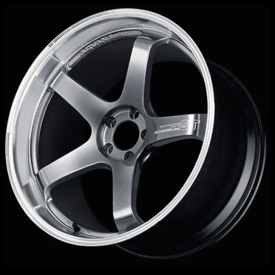 Advan Racing GT for Porsche Hyperblack Machined Wheel