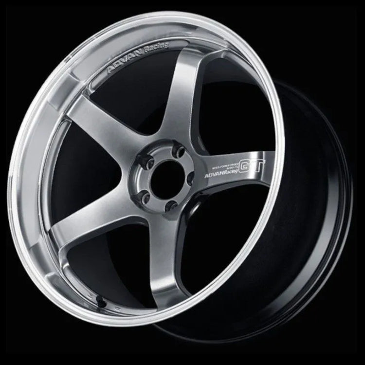 Advan Racing GT for Porsche Hyperblack Machined Wheel