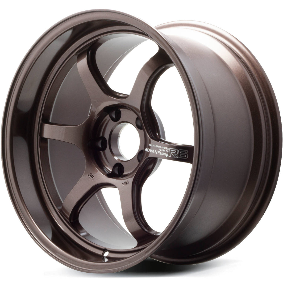 Advan Racing R6 Bronze wheel