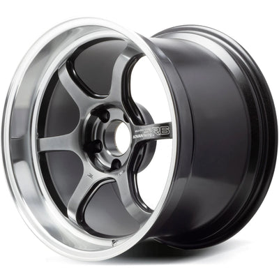 Advan Racing R6 Hyperblack Machined Wheel