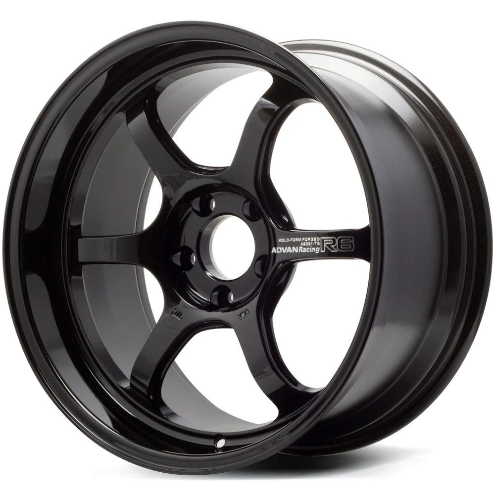 Advan Racing R6 Black wheel