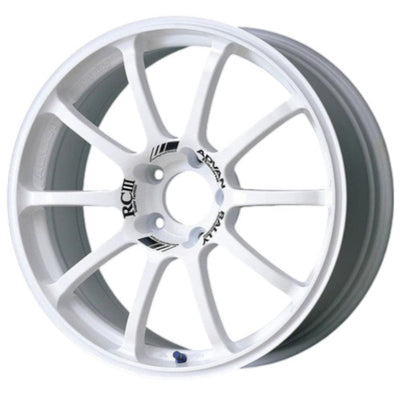 Advan Racing RCIII White Wheel
