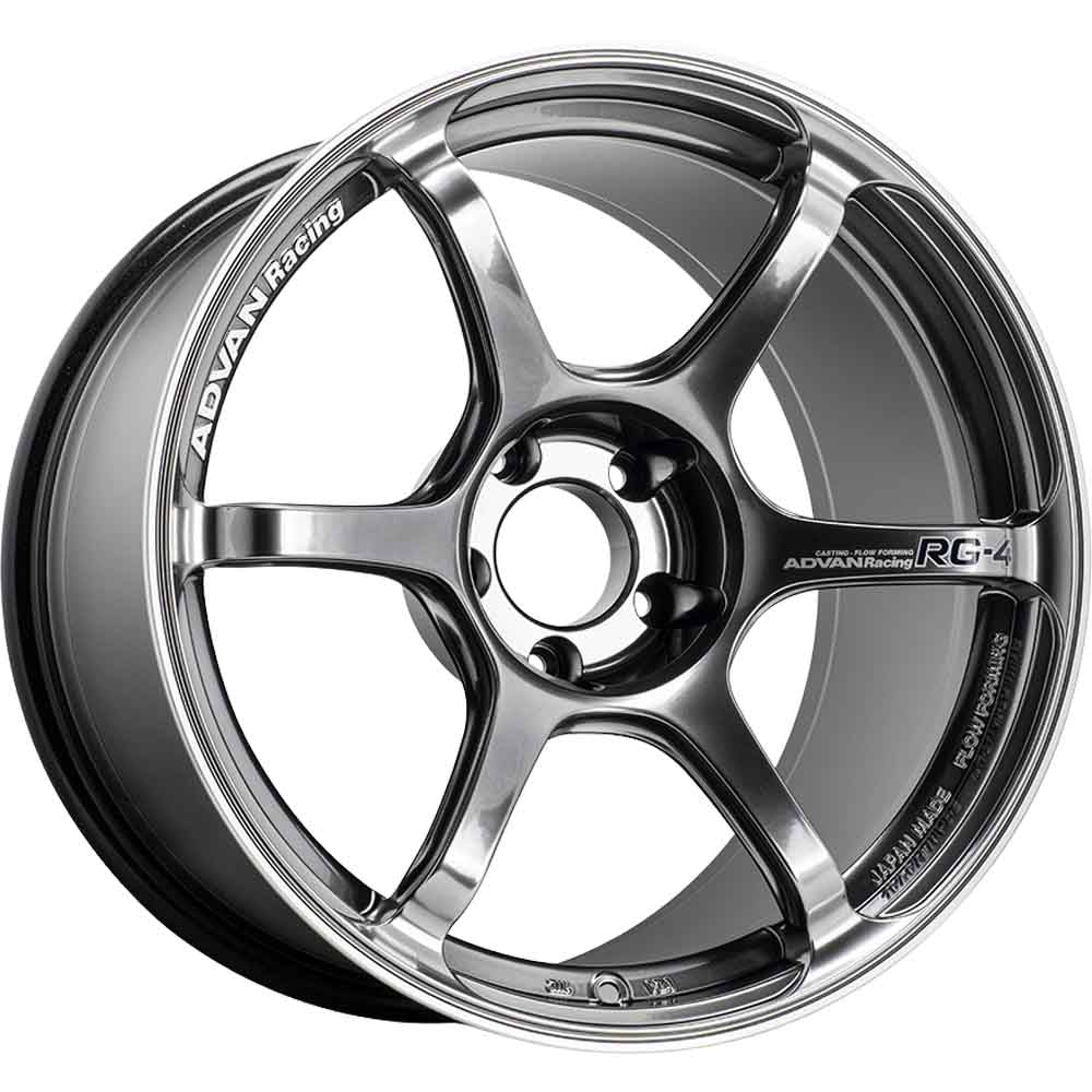 Advan Racing RG-4 Hyperblack Machined Wheel