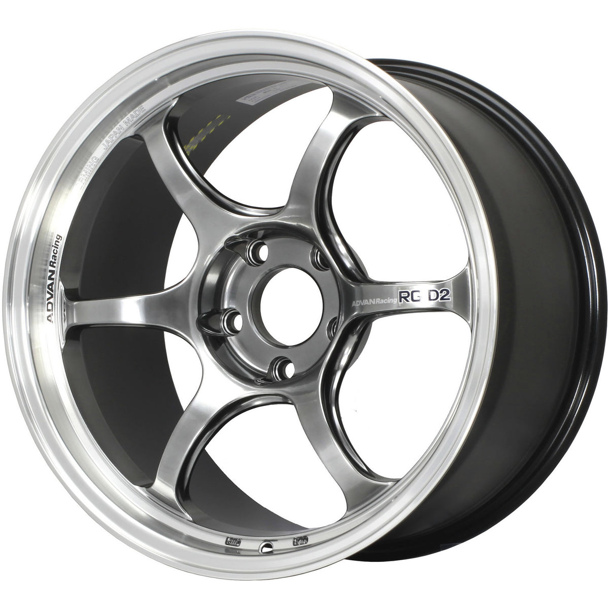 Advan Racing RG-D2 Hyperblack Machined Wheel