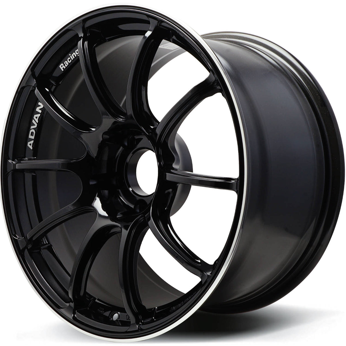 Advan Racing RZII Black Machined Wheel