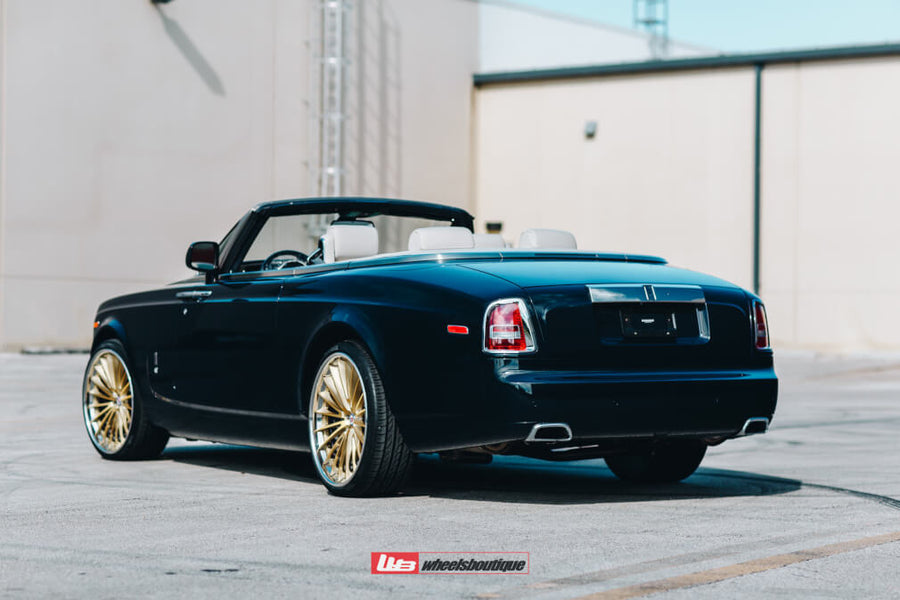HRE S209H forged wheel on Rolls Royce Phantom Drophead