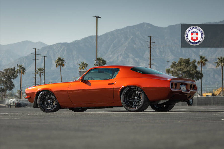 HRE S207H forged wheel on 1972 Chevrolet Camaro