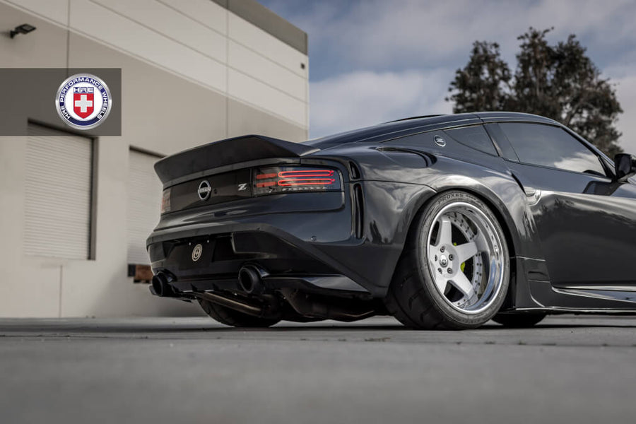 HRE C105 forged wheel on Nissan 400Z Widebody