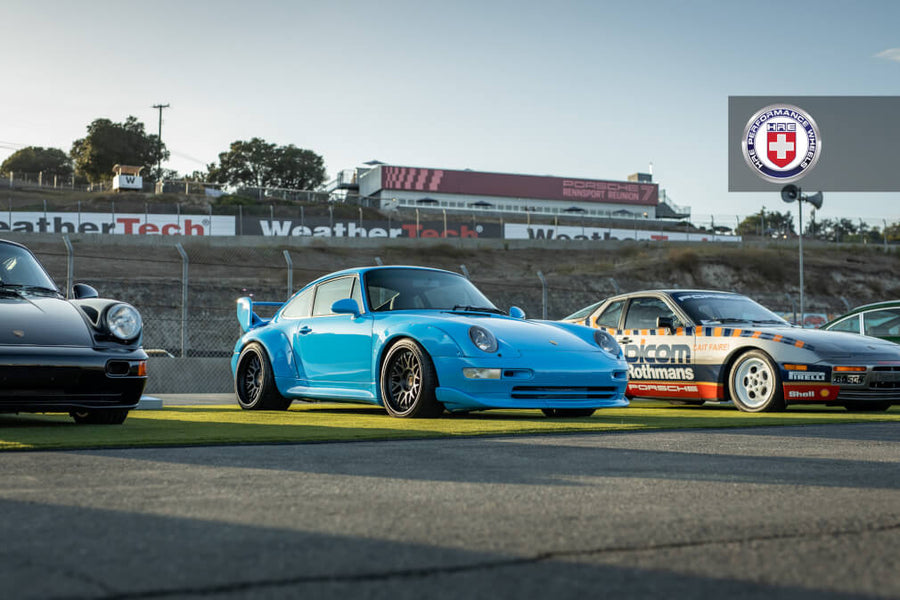 HRE C100 forged wheel on Porsche 993 RSR
