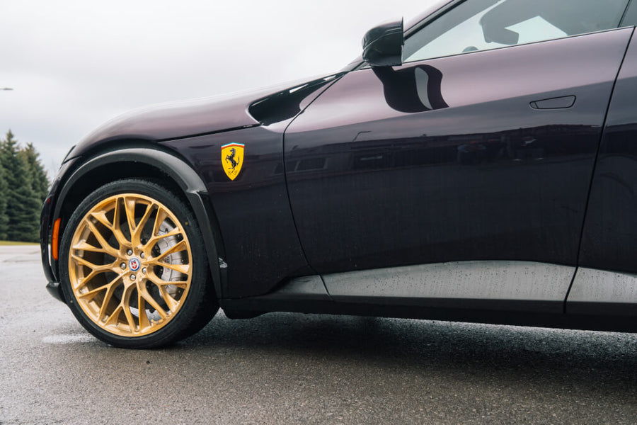 HRE P200 forged wheel on Ferrari Purosangue