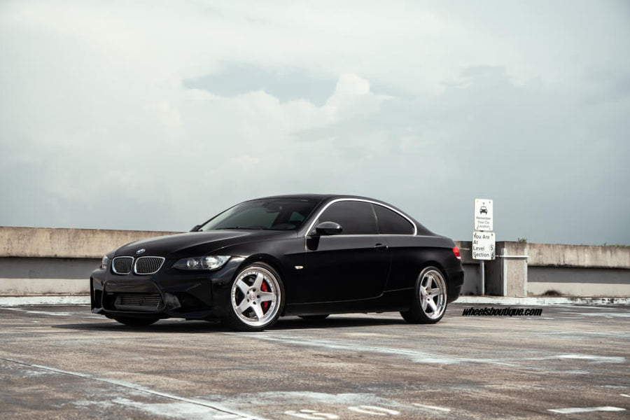 HRE C105 forged wheel on BMW E92 335I