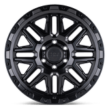 Black Rhino ALAMO 18x9 -18mm Matte Black with Black Bolts
