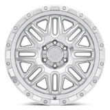 Black Rhino ALAMO 20x9 +12mm Silver with Mirror Face & Stainless Bolts