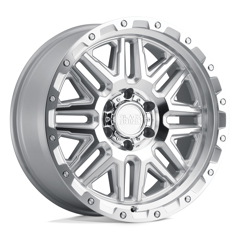 Black Rhino ALAMO Silver wheel