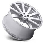 TSW Brooklands 19x9.5 +20 Silver Mirror-Cut Face premium Euro wheel