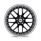 TSW Valencia 20x10 Gloss Black Mirror Cut Lip premium Euro wheel