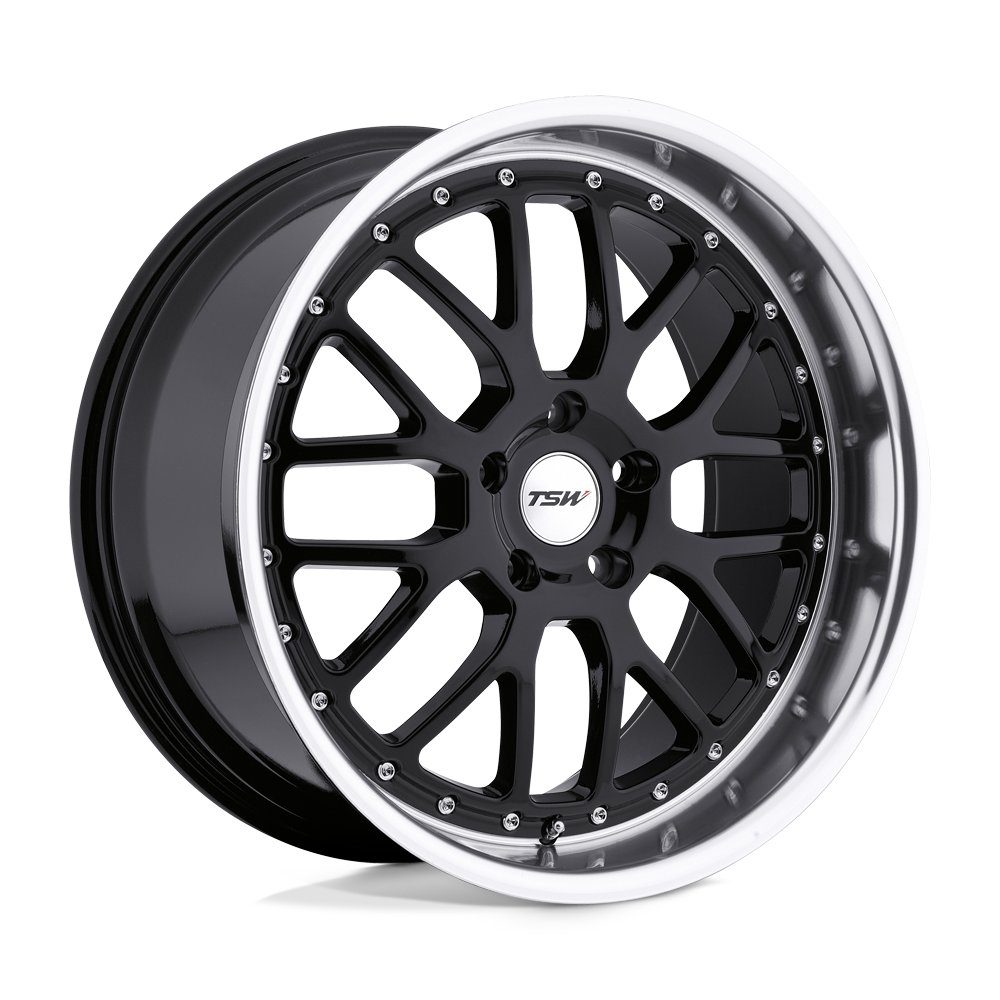 TSW VALENCIA Black wheel