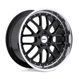 TSW Valencia 20x10 Gloss Black Mirror Cut Lip premium Euro wheel