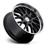 TSW Tremblant 20x10 Gloss Black Mirror Cut Lip premium Euro wheel