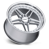 TSW Ascari 20x9 +32 Silver Mirror Cut Face Lip premium Euro wheel