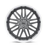 TSW Avalon 20x10 Gunmetal Brushed Gunmetal Face Machined Lip premium Euro wheel