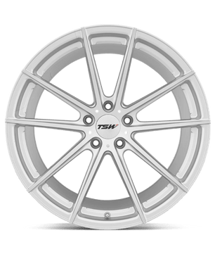 TSW Bathurst 19x9 +15 Silver with Machined Spoke Faces