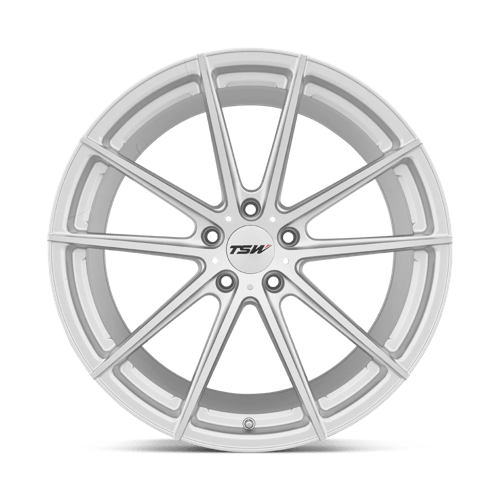TSW Bathurst 19x9 +15 Silver with Machined Spoke Faces