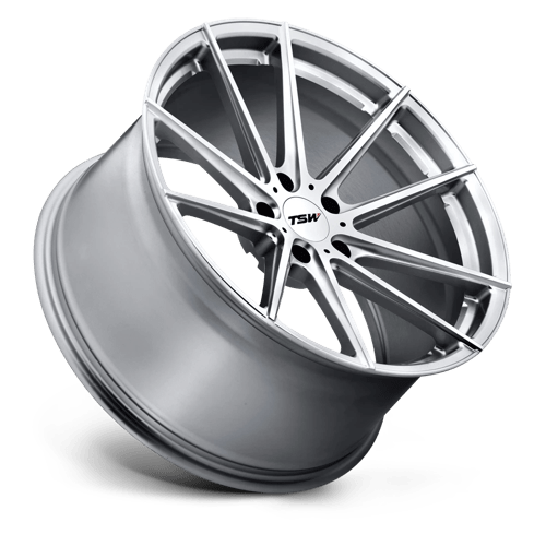 TSW Bathurst 19x9 +15 Silver with Machined Spoke Faces