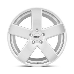 TSW BRISTOL 19x8.5 +40 Silver with Mirror-Cut Face