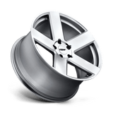 TSW Bristol 18x8.5 +40 Silver Mirror-Cut Face premium Euro wheel