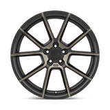 TSW Chrono 21x10.5 +35 Matte Black Machine Face Dark Tint premium Euro wheel