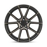 TSW Chrono 20x9 +40 Matte Black Machine Face Dark Tint premium Euro wheel