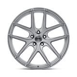 TSW Geneva 19x9 +15 Matte Titanium Silver premium Euro wheel 5x120
