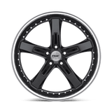 TSW Jarama 17x8 +40 Gloss Black Mirror Cut Lip premium Euro wheel