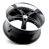 TSW Jarama 18x8 Gloss Black with Mirror Cut Lip premium Euro wheel