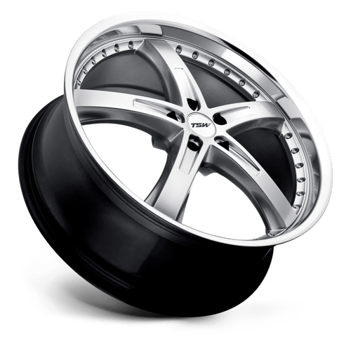 TSW JARAMA 20x8.5 +20 Hyper Silver with Mirror Cut Lip