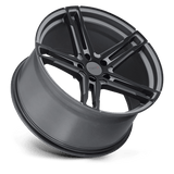 TSW Mechanica 17x8 +32 Matte Gunmetal Matte Black Face premium Euro wheel