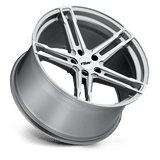 TSW Mechanica 20x11 Silver with Mirror Cut Face premium Euro wheel