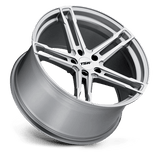 TSW Mechanica 20x10 +40 Silver Mirror Cut Face premium Euro wheel