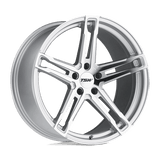 TSW Mechanica 18x8.5 Silver Mirror Cut Face premium Euro wheel