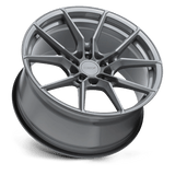 TSW Neptune 18x8 Battleship Gray premium Euro wheel