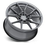 TSW Neptune 18x8.5 +43 Battleship Gray premium Euro wheel
