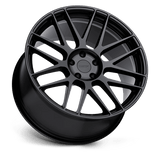 TSW Nord 20x9 +35 Semi Gloss Black premium aftermarket wheel