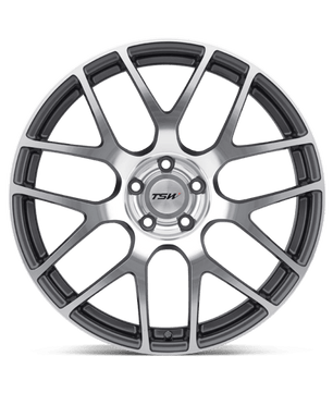 TSW NURBURGRING 22x10.5 +32 Gunmetal with Mirror Cut Face