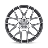 TSW Nurburgring 21x10.5 +45 Gunmetal with Mirror Cut Face premium Euro wheel