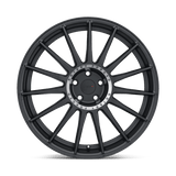 TSW Paddock 17x8 +35 Semi Gloss Black Machined Tinted Ring premium wheel
