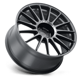 TSW Paddock 17x8 +35 Semi Gloss Black Machined Tinted Ring premium wheel